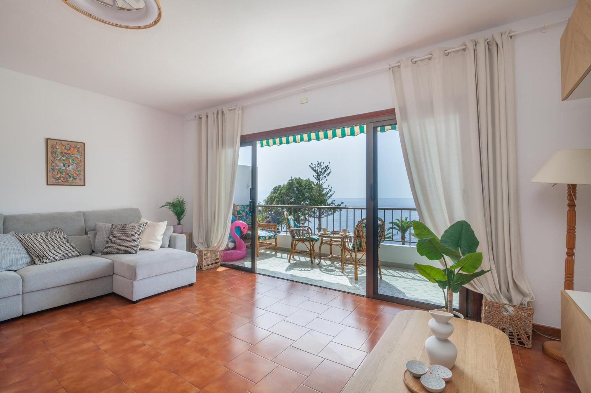 Casa De Franco - Ocean View, Terrace, Balcony, 50M From Playa La Arena, Fibre Net Leilighet Puerto de Santiago  Eksteriør bilde